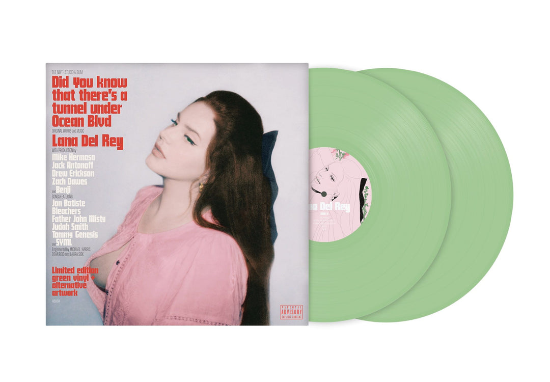 Lana del Rey - Did You Know That There's A Tunnel Under Ocean Blvd (Alt. Cover) (Green viinyl)