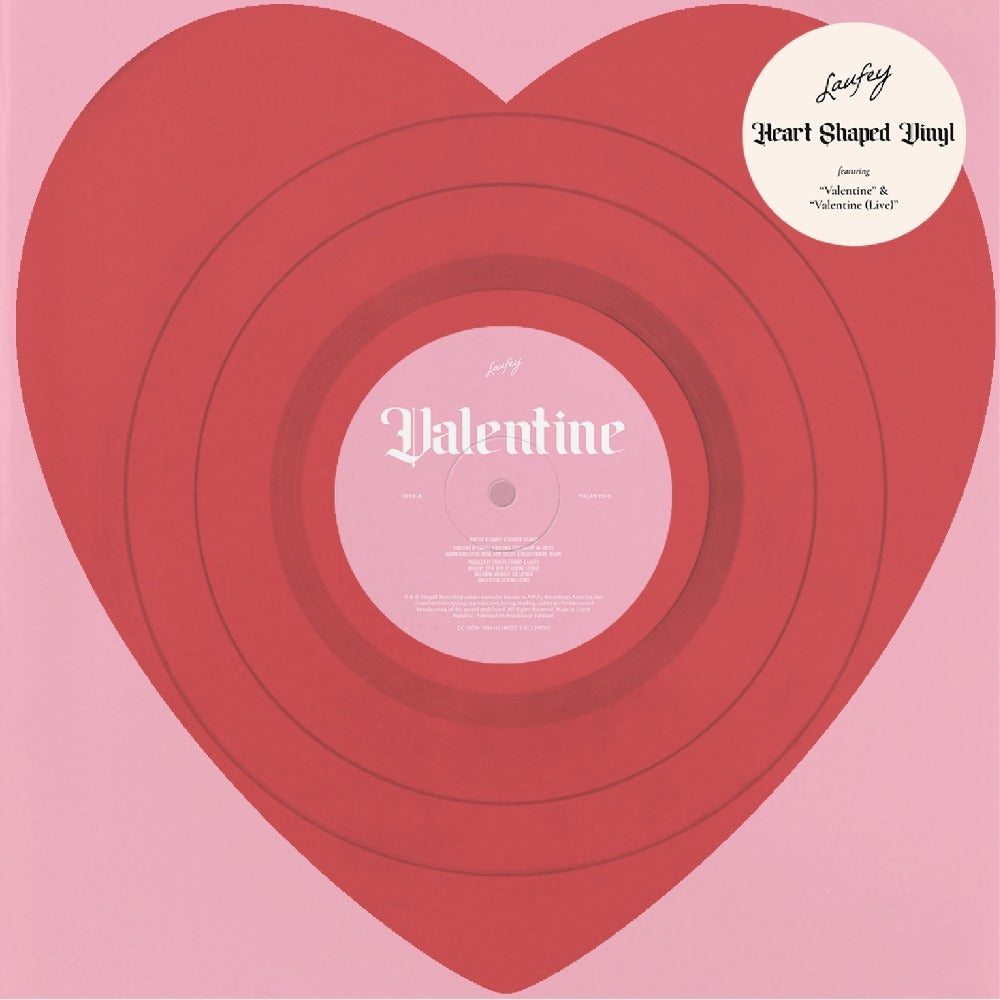 Laufey - Valentine (Heart Shaped Vinyl)