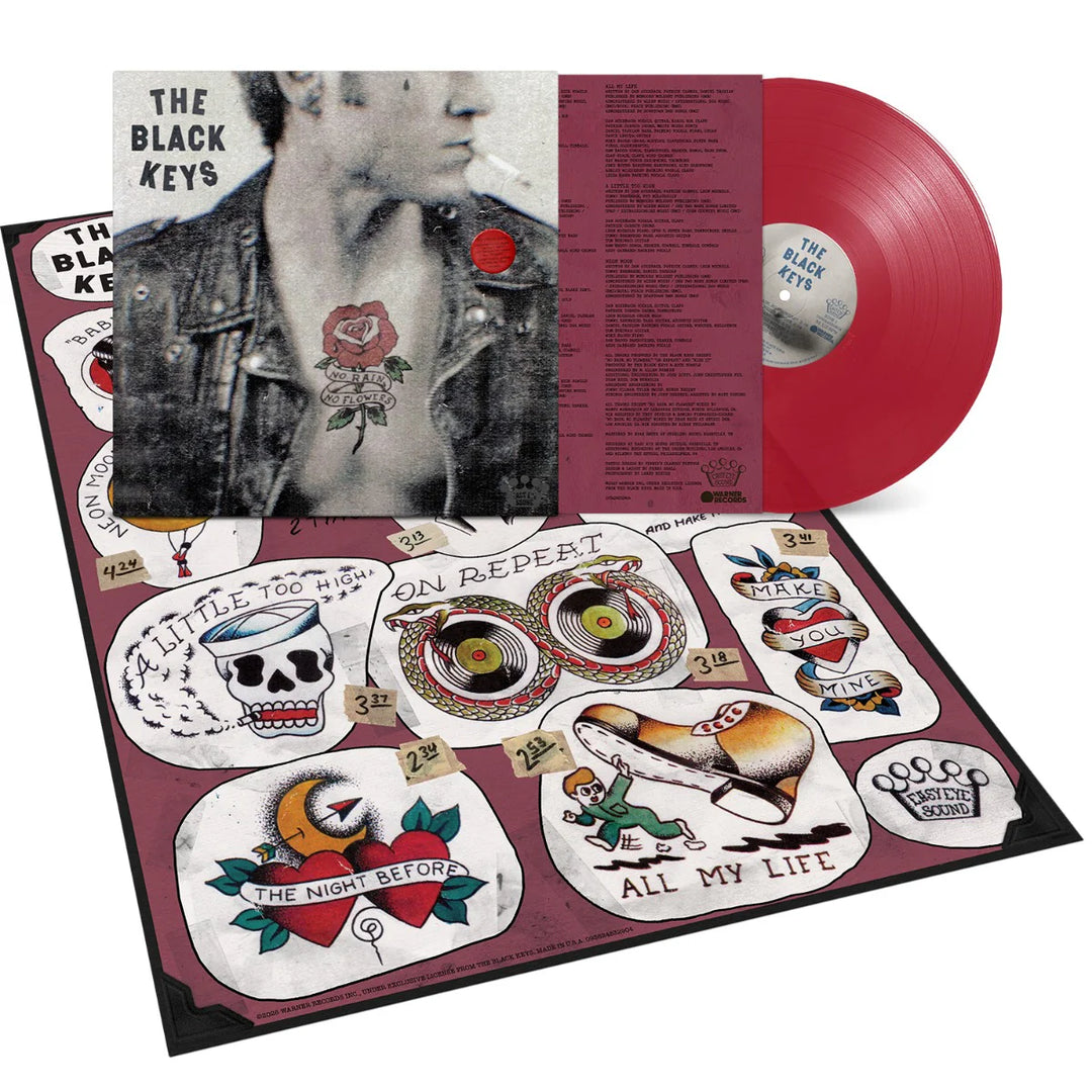 The Black Keys - No Rain, No Flowers (Red Vinyl, Poster)