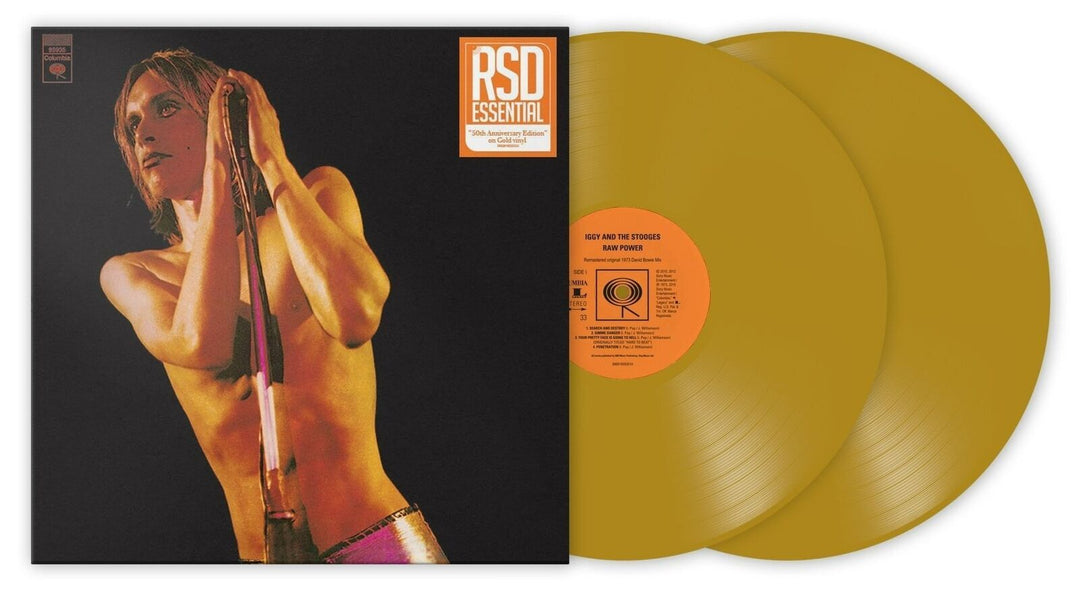 Iggy and the Stooges - Raw Power: 50th Anniversary Edition (Gold Vinyl)