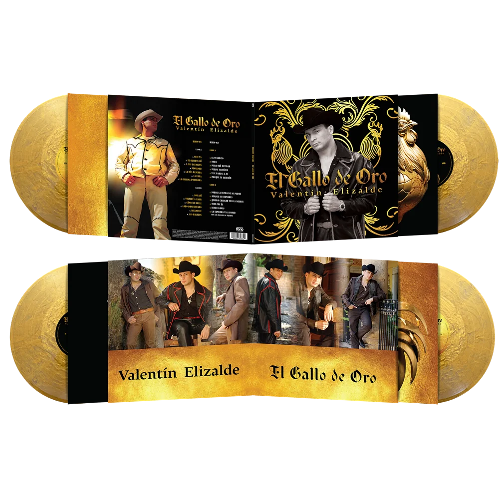 Valentin Elizalde - El Gallo de Oro (2 LPs, Gold)