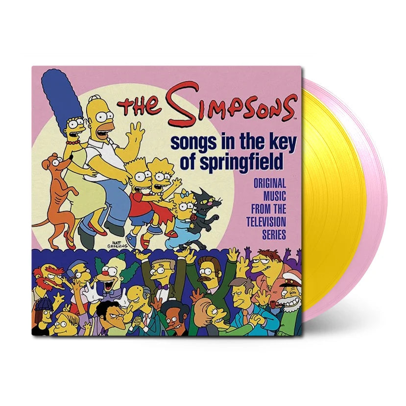 The Simpsons - Songs In The Key Of Springfield (2 LPs, Pink, Yellow)