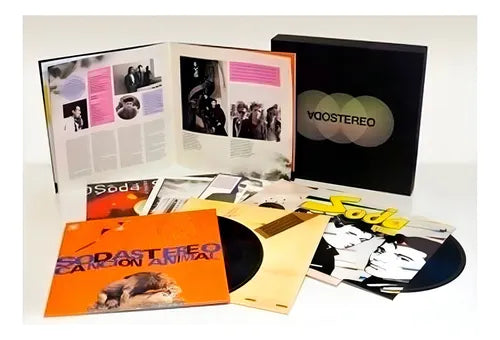 Soda Stereo - Caja Negra (7 LPs + Booklet 40 páginas)