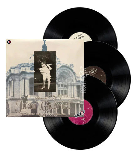Juan Gabriel - Celebrando 25 años en Bellas Artes (3 LPs)