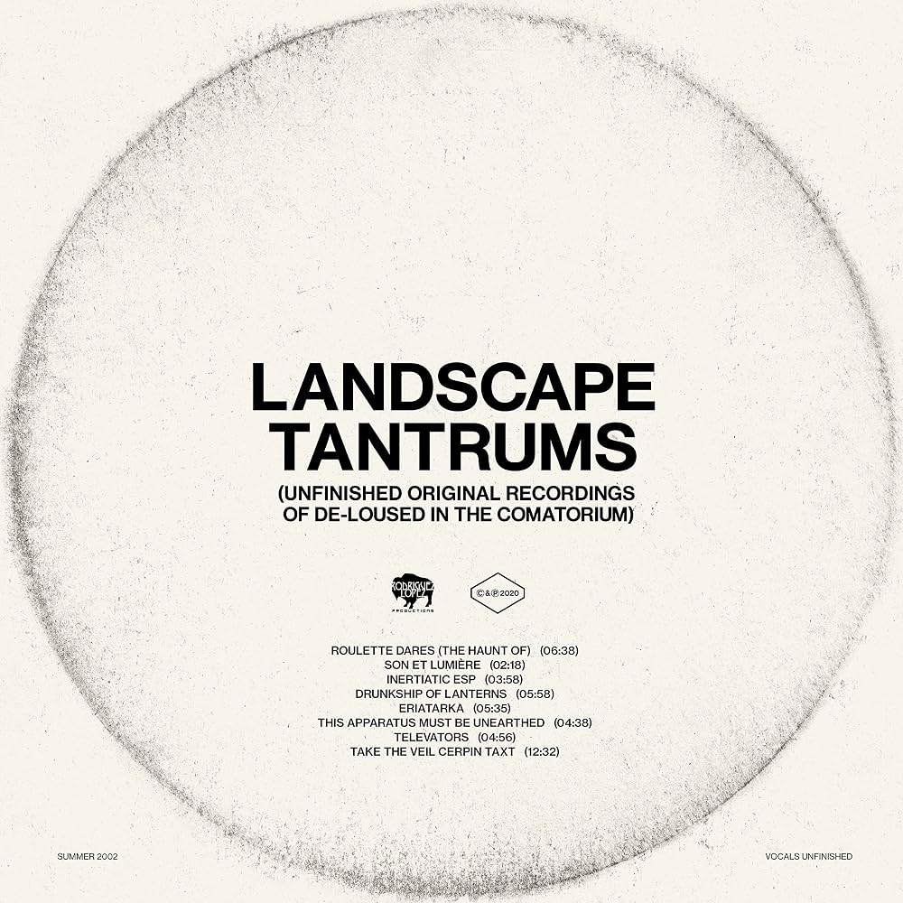 The Mars Volta - Landscape Tantrums - Unfinished Original Recordings Of De-Loused In The Comatorium (Vinyl)