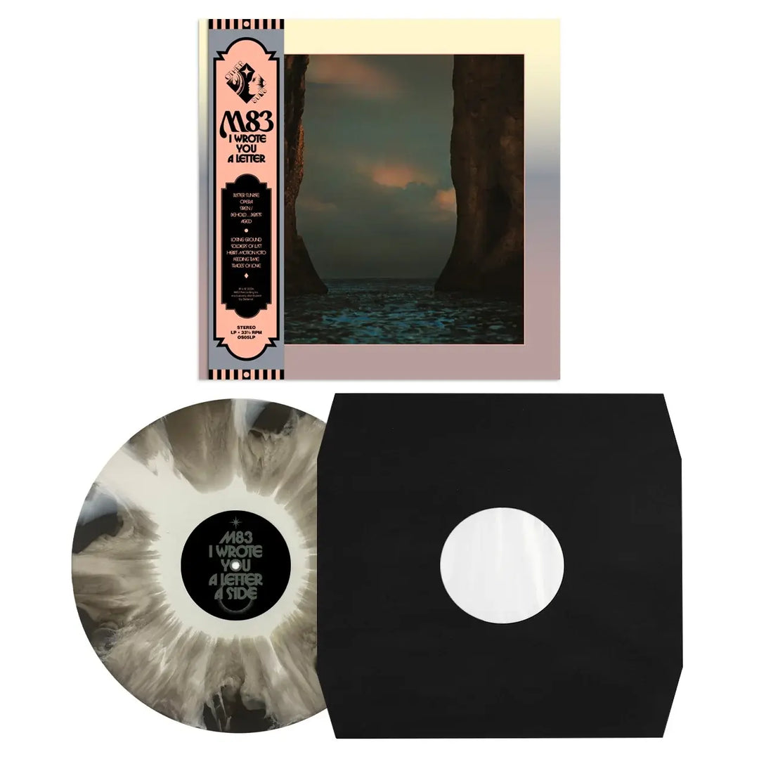 M83 - I Wrote You a Letter (Black & White Swirl Vinyl)
