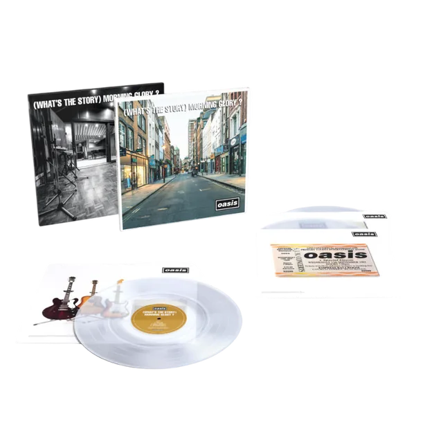 Oasis - What'sThe Story Morning Glory? (30Th Anniversary Deluxe Edition, Crystal Clear Vinyl)